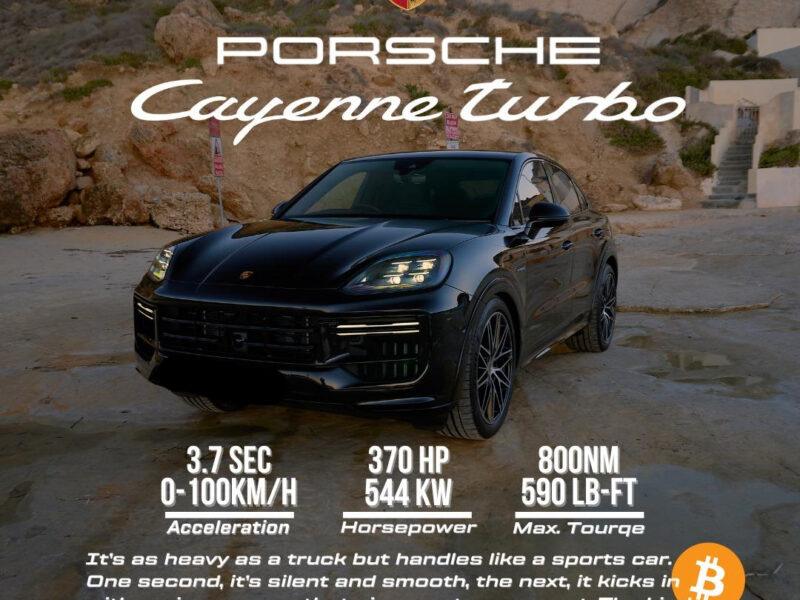 Porsche Cayenne Coupe Turbo - only 50 km!