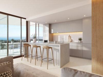 Luxury Sea View Apartments in a Hillside Complex in Fuengirola, Costa del Sol