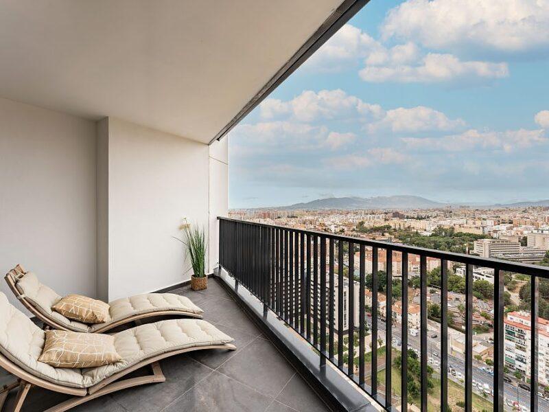 Panoramic-View Apartments in One of Andalusia’s Tallest Towers — Málaga City, Costa del Sol