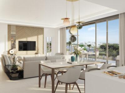 Modern Golfside Duplex Apartments with Private Pools in Marbella