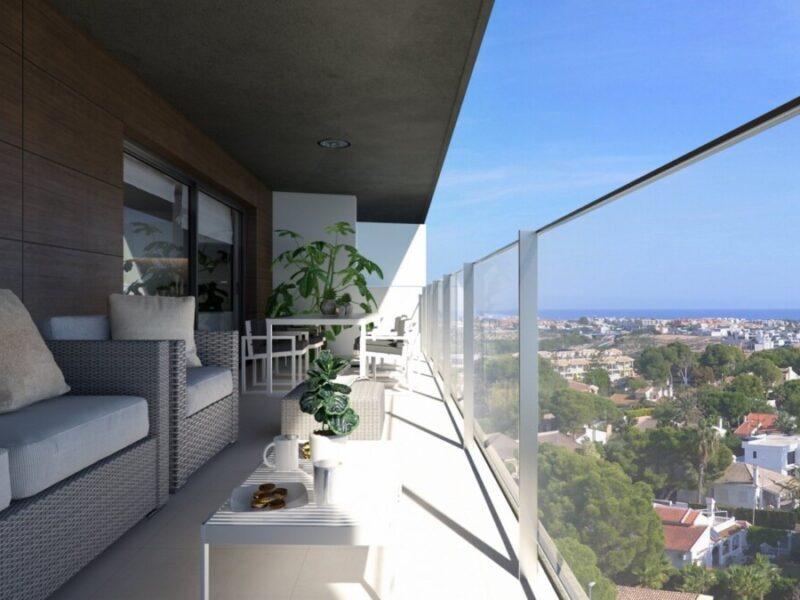 Sea View Flats in Dehesa de Campoamor, Alicante