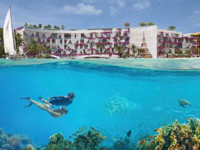 Investment Hotel Rooms with Rental Guarantee in World Islands, Dubai