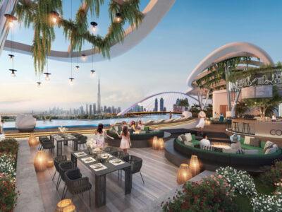 Burj Khalifa View Apartments with Private Pool in Al Safa, Dubai