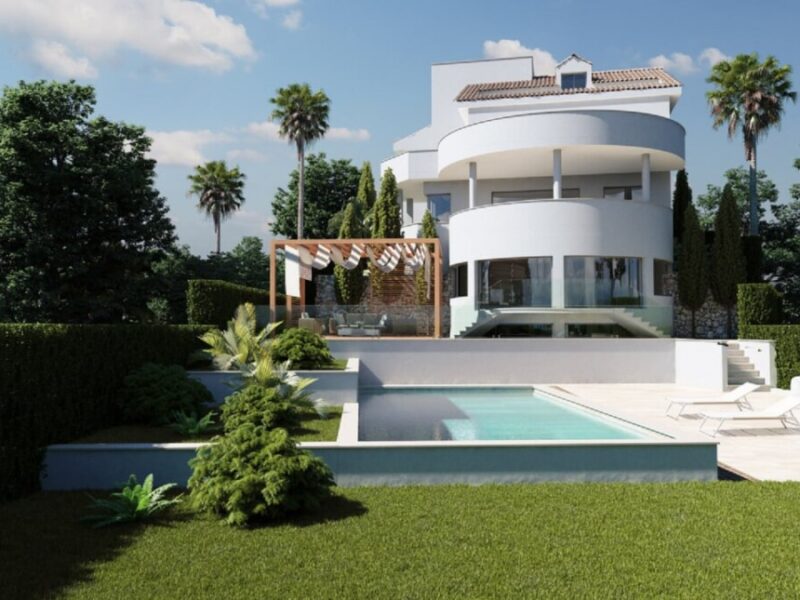 Sea View Villas with Indoor & Outdoor Pools in Benalmádena, Costa del Sol