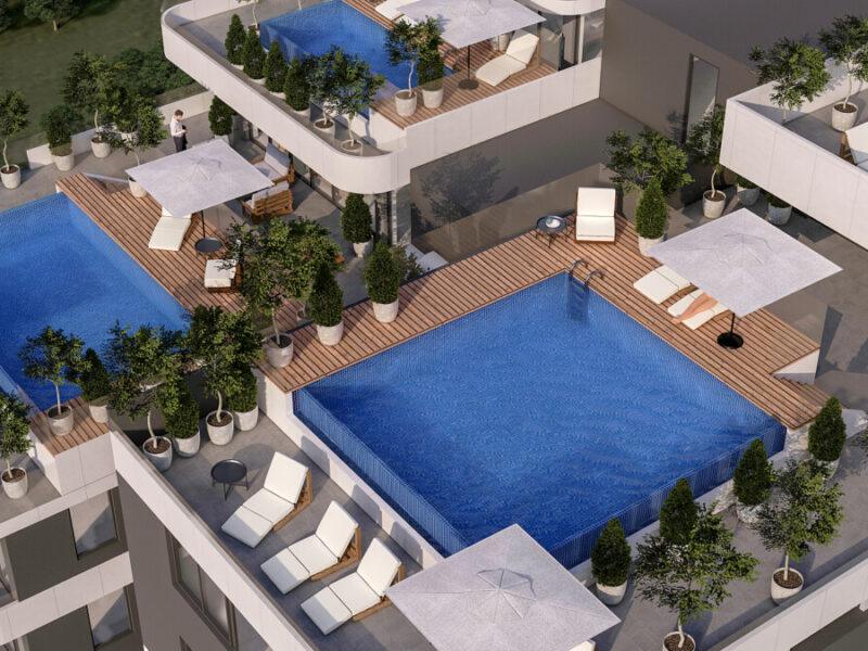 Elegant Real Estate in a Prestigious Hotel Concept Project in İskele, North Cyprus