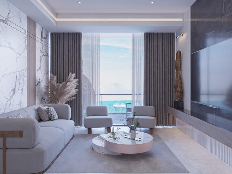 Elegant Real Estate in a Prestigious Hotel Concept Project in İskele, North Cyprus