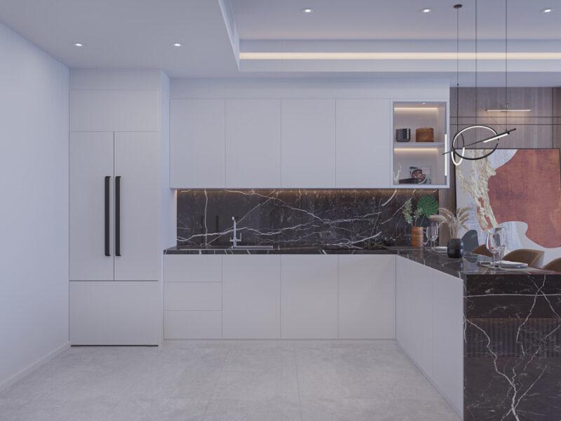 Elegant Real Estate in a Prestigious Hotel Concept Project in İskele, North Cyprus