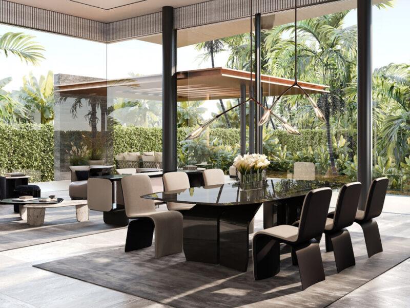 Furnished Bentley Home Villas with Pool in Dubai Meydan