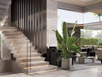 Furnished Bentley Home Villas with Pool in Dubai Meydan