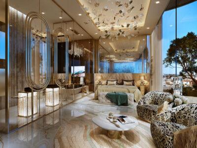 Burj Khalifa View Apartments with Private Pool in Al Safa, Dubai