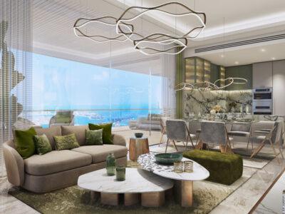 Luxury Sea View Cavalli Apartments in Dubai Harbour