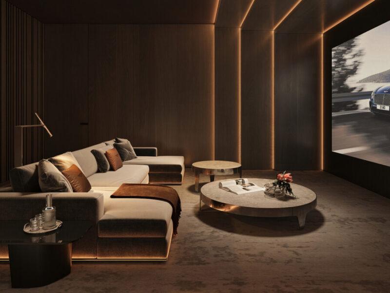 Furnished Bentley Home Villas with Pool in Dubai Meydan