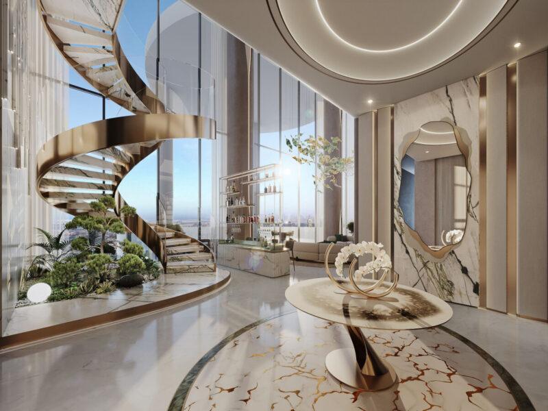 Burj Khalifa View Apartments with Private Pool in Al Safa, Dubai