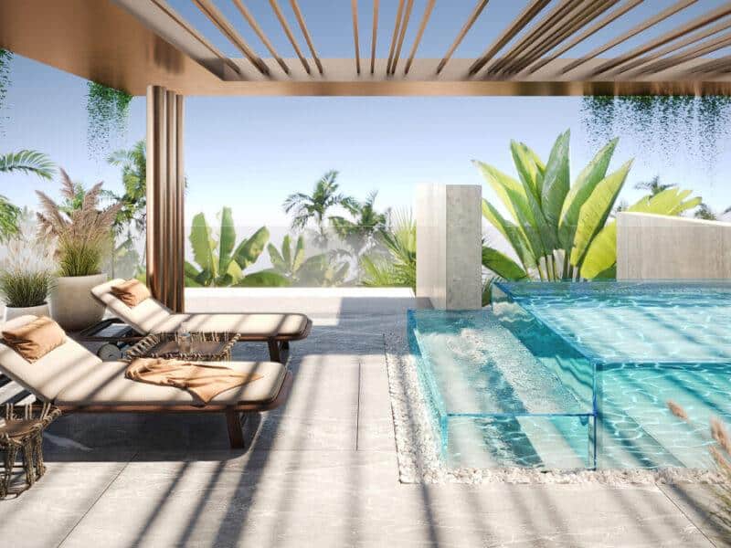 Furnished Bentley Home Villas with Pool in Dubai Meydan