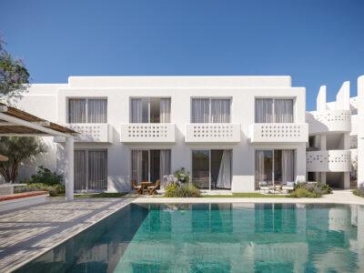 1-Bedroom Apartments in a Complex with a Pool in Girne, North Cyprus