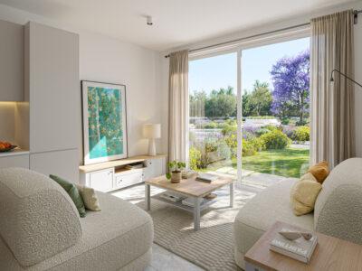 1-Bedroom Apartments in a Complex with a Pool in Girne, North Cyprus