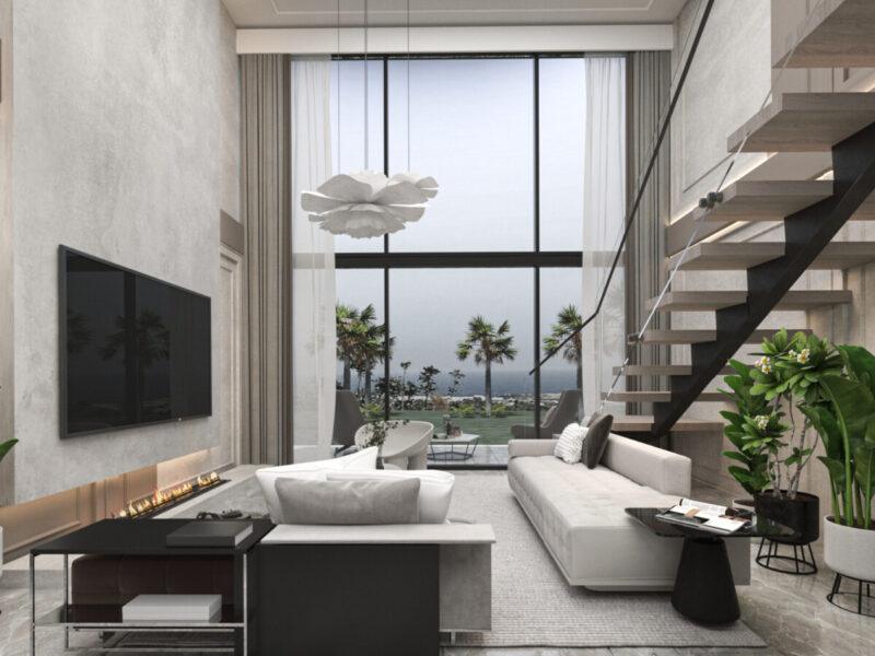 Modern Properties with Sea Views in Tatlısu, Gazimağusa, North Cyprus