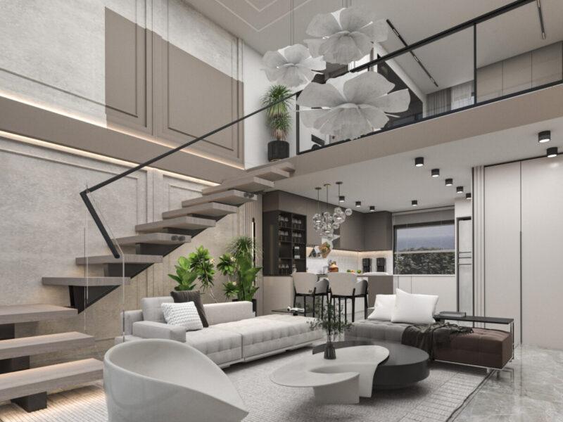 Modern Properties with Sea Views in Tatlısu, Gazimağusa, North Cyprus