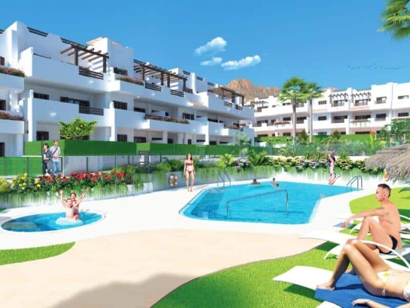 Modern Sea View Apartments in a Resort-Style Complex in Almeria, Spain