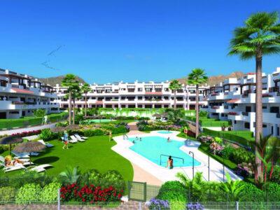 Modern Sea View Apartments in a Resort-Style Complex in Almeria, Spain