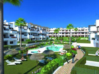 Modern Sea View Apartments in a Resort-Style Complex in Almeria, Spain