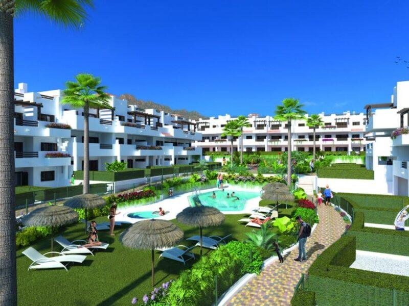 Modern Sea View Apartments in a Resort-Style Complex in Almeria, Spain