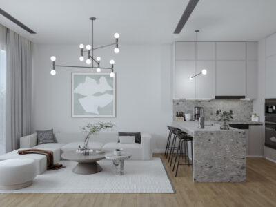 Sea View Apartments with Pools in Karşıyaka, Girne, North Cyprus