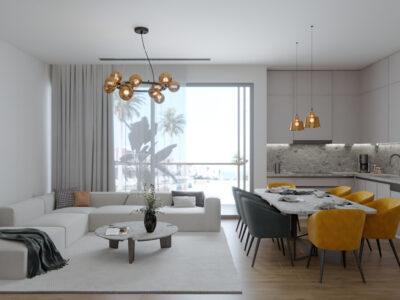 Sea View Apartments with Pools in Karşıyaka, Girne, North Cyprus