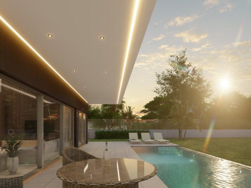 Panoramic Sea View Villa in Benalmadena with Spacious Interiors