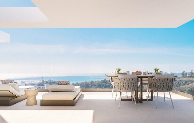 Sea View Apartments in a High-End Complex in Fuengirola, Costa del Sol