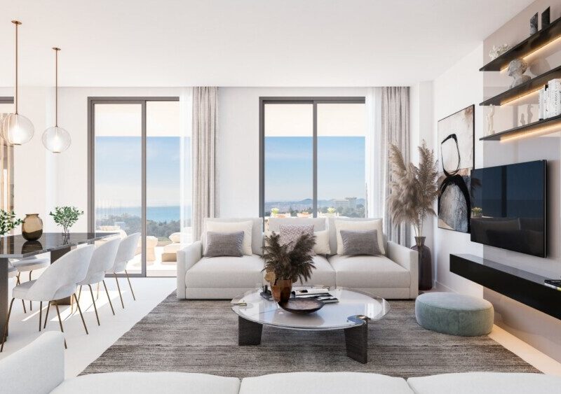 Sea View Apartments in a High-End Complex in Fuengirola, Costa del Sol