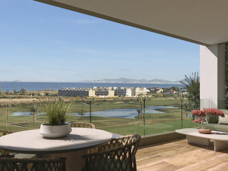 Stylish Golf Apartments Near the Beach in Los Alcázares, Costa Cálida