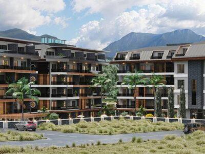 Chic Design Apartments in a Prime Investment Area of Alanya, Antalya, Türkiye