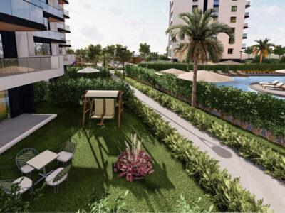 Modern Flats with En-Suite Bathrooms in Terra Modern, Kepez Antalya, Türkiye