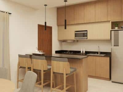 House B: 3 Bedrooms - 1 Office - 3 Bathroom on 2 floors - San Juan del Parana