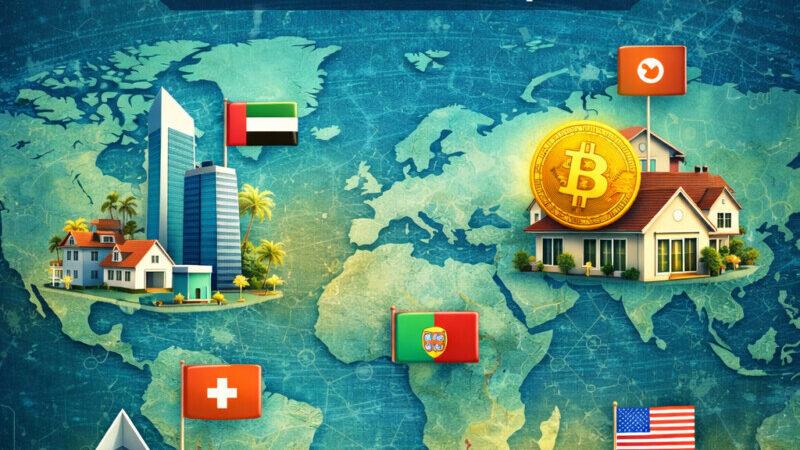 Countries where you can buy ral estate ith cryptocurrency such as Bitcoin and Ethereum.